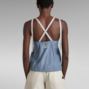 NWT G-Star Raw Chute top, color: light cloud size mediumm